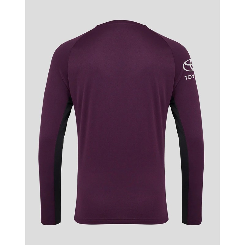 England Red 25/26 ODI Full Sleeves Cricket Training Fan Jersey - 100% Dryfit Polyester - With Name Personalization