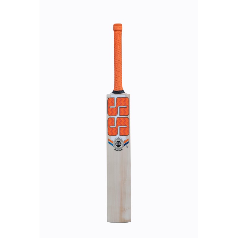 SS Orange English Willow Cricket Bat