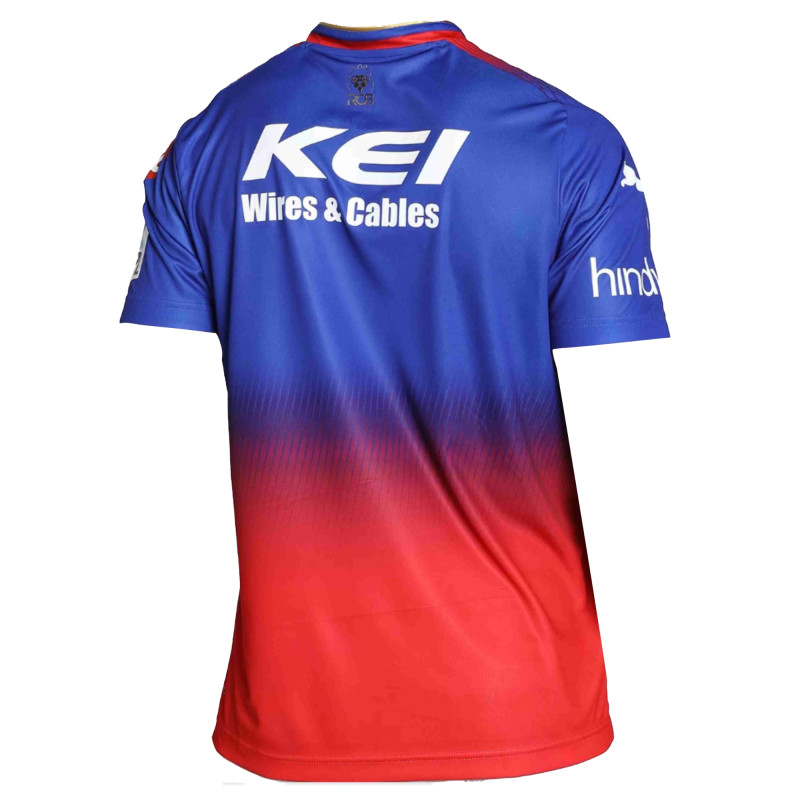 Royal Challengers Bangalore IPL Replica jersey 2024 (RCB 2024 IPL Jersey with Name Personalization)