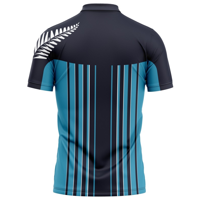 New Zealand ODI World Cup 1997 Half Sleeves Cricket Fan Jersey - 100% Dryfit Polyester - With Name Personalisation