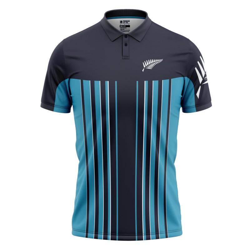 New Zealand ODI World Cup 1997 Half Sleeves Cricket Fan Jersey - 100% Dryfit Polyester - With Name Personalisation