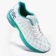 DSC Biffer 22 Cricket Shoes (Sea Green / Grey)