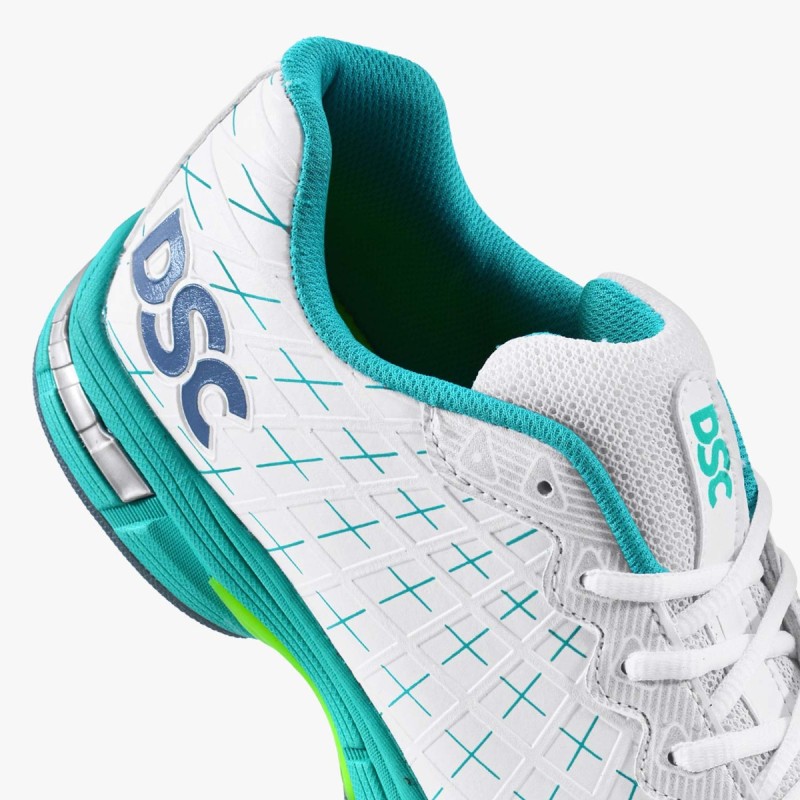 DSC Biffer 22 Cricket Shoes (Sea Green / Grey)