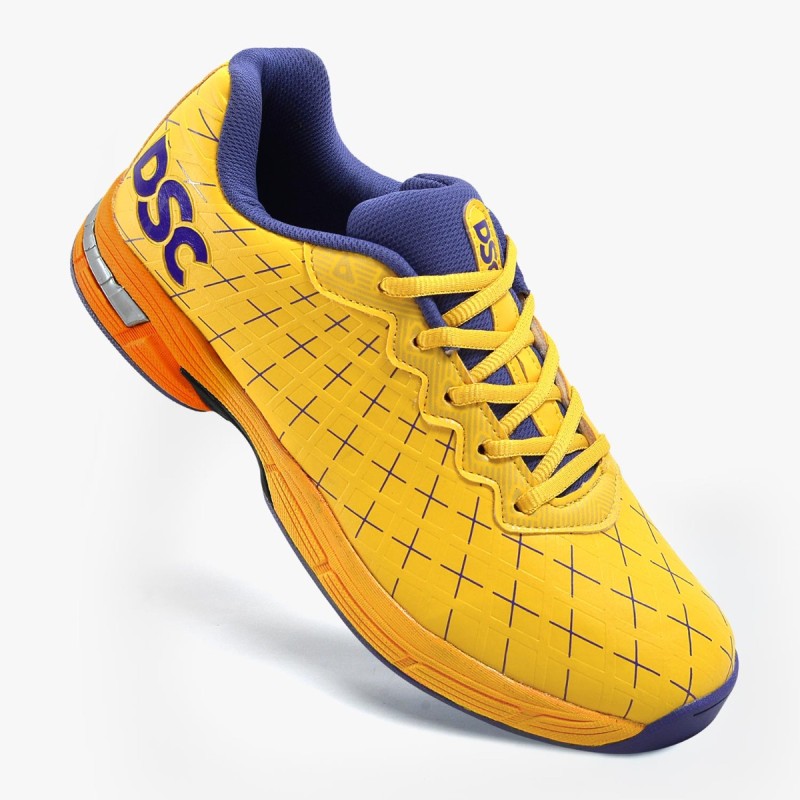 DSC Biffer 22 Cricket Shoes (Yellow)