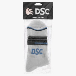 DSC DSC 07 Cricket Socks (White/Sky Blue/Black)