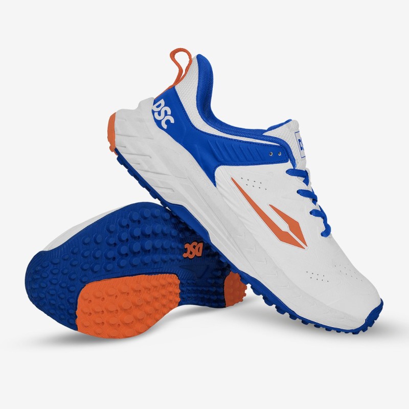 DSC EndGame Cricket Shoes (Blue / Orange)