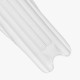 DSC Flex Lite Moulded Batting Leg Guard (White)