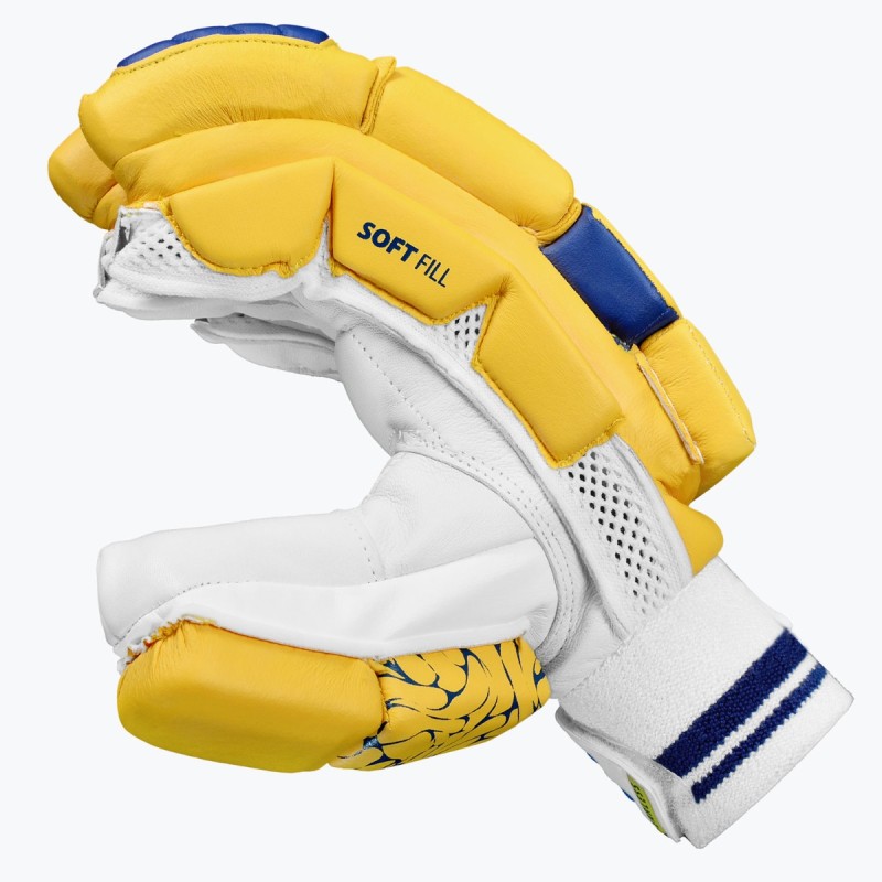 DSC Flite 20/20 Batting Gloves (Yellow)