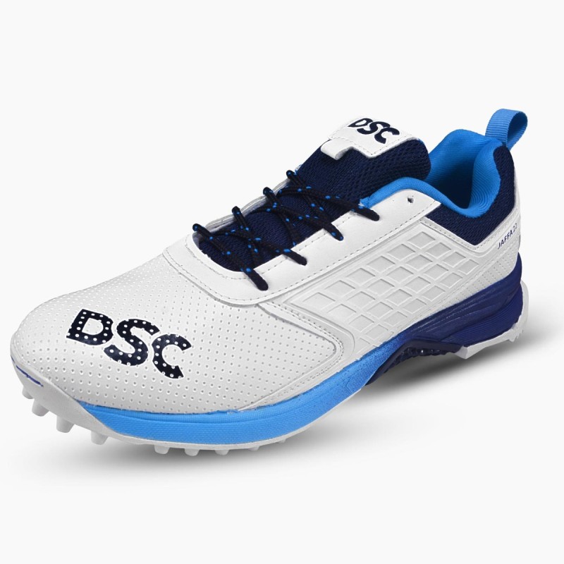 DSC Jaffa 22 Cricket Shoes (White / Navy)