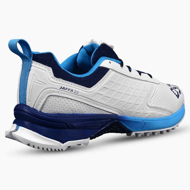 DSC Jaffa 22 Cricket Shoes (White / Navy)