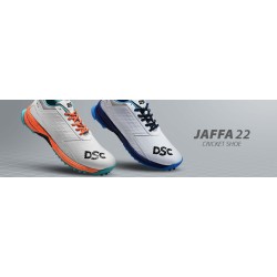 DSC Jaffa 22 Cricket Shoes (White / Sea Green)