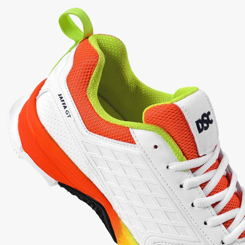DSC Jaffa GT Cricket Shoes (Lime / Orange)