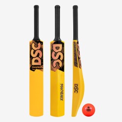 DSC Phoenix Plastic Bat (Yellow, Mens)