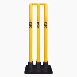 DSC Plastic Cricket Stumps (With Rubber Base)