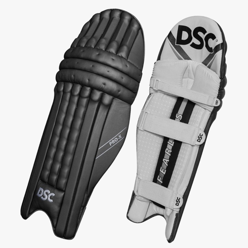 DSC Pro X Batting Leg Guard (Black)