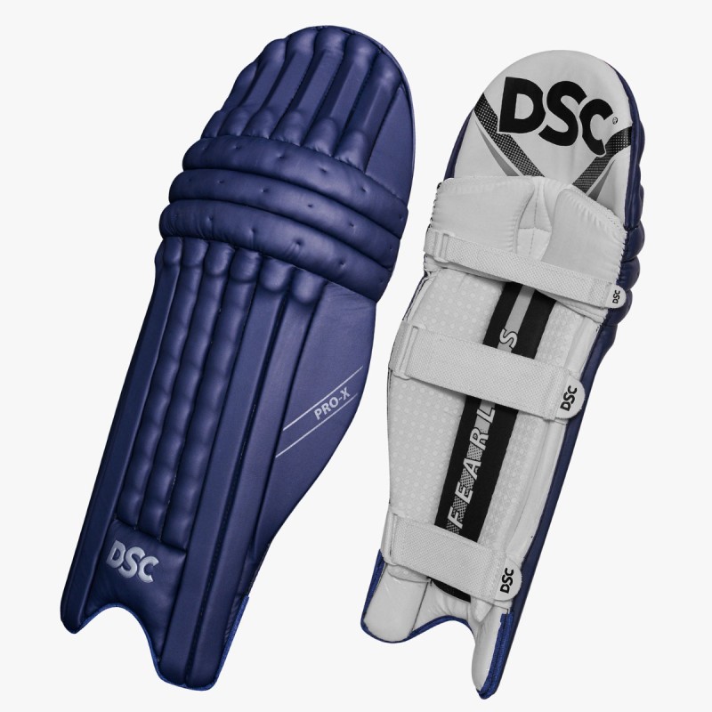DSC Pro X Batting Leg Guard (Navy)