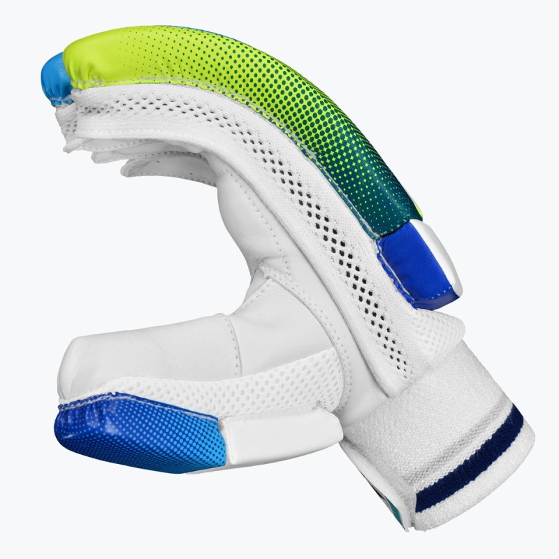 DSC Rage Batting Gloves (Green/Blue)