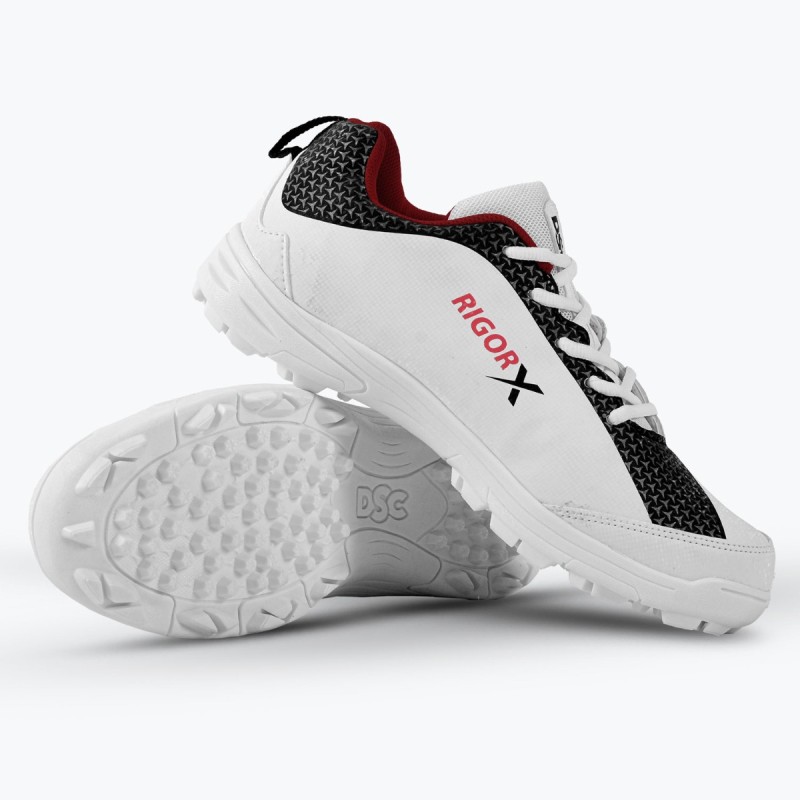 DSC Rigor X Cricket Shoes (Black)