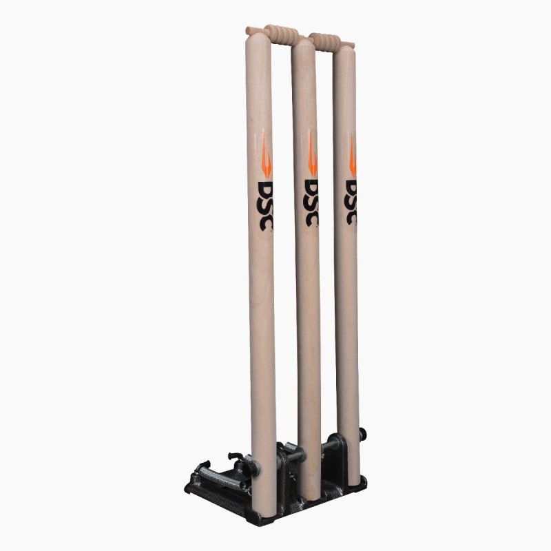 DSC Spring and Iron Base Cricket Stumps