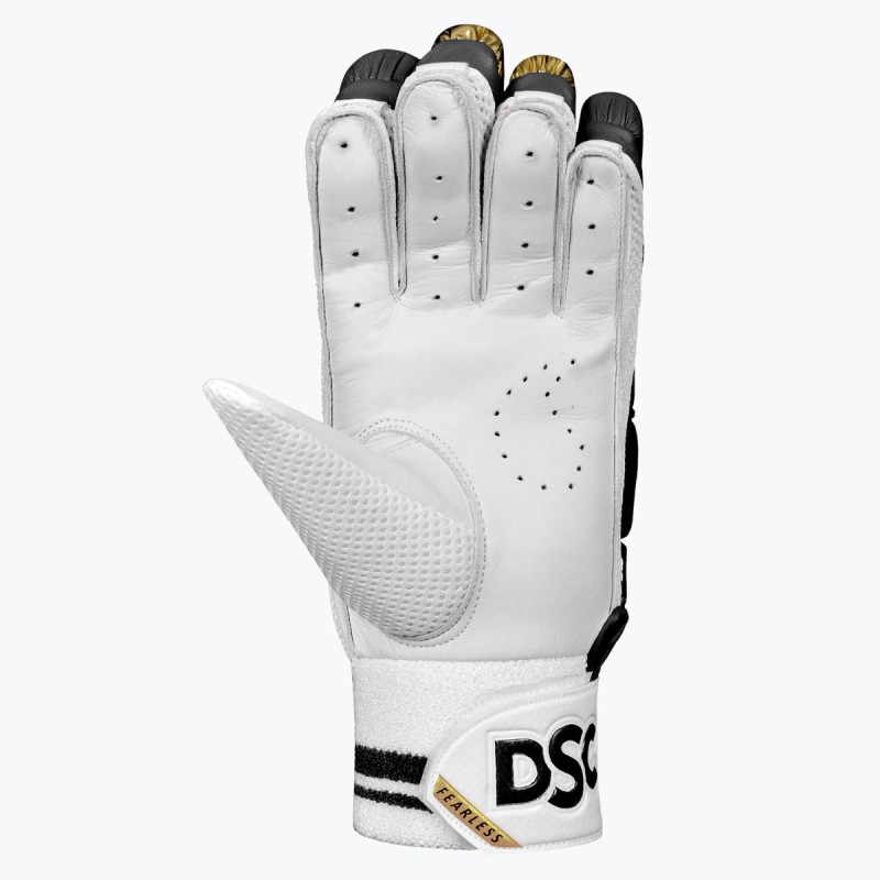 DSC Strike 20/20 Batting Gloves (Black)