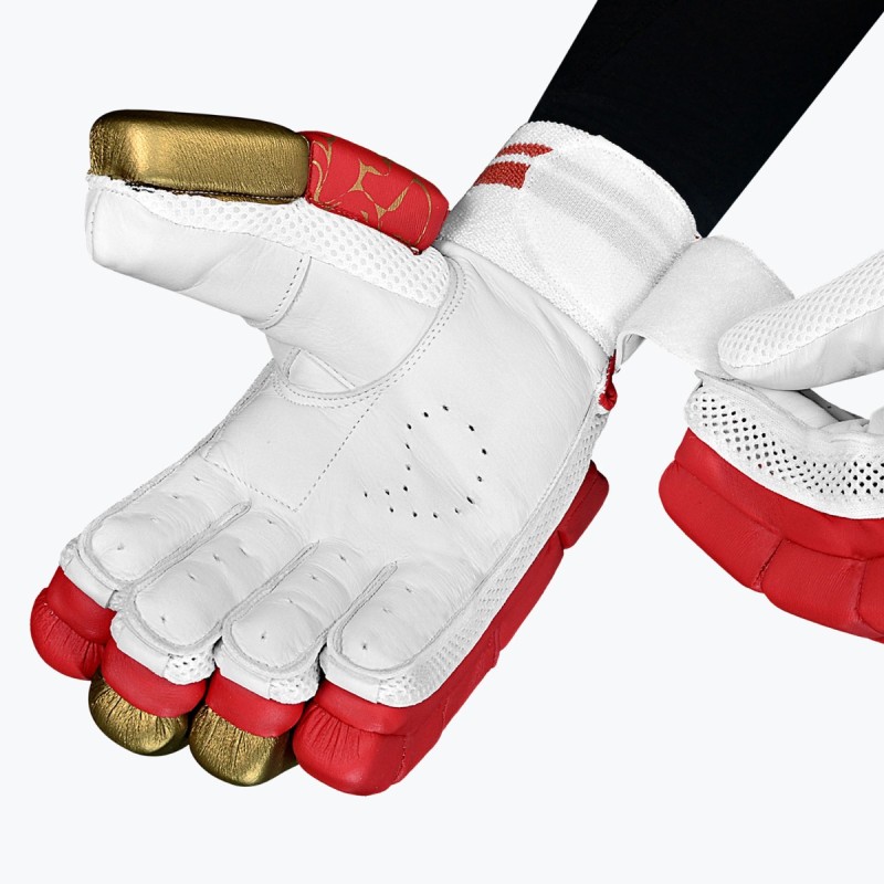 DSC Strike 20/20 Batting Gloves (Red)