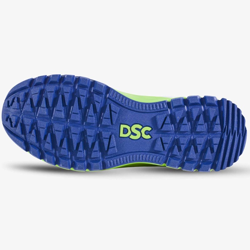 DSC Superstorm Cricket Shoes (Fluoro / Blue)