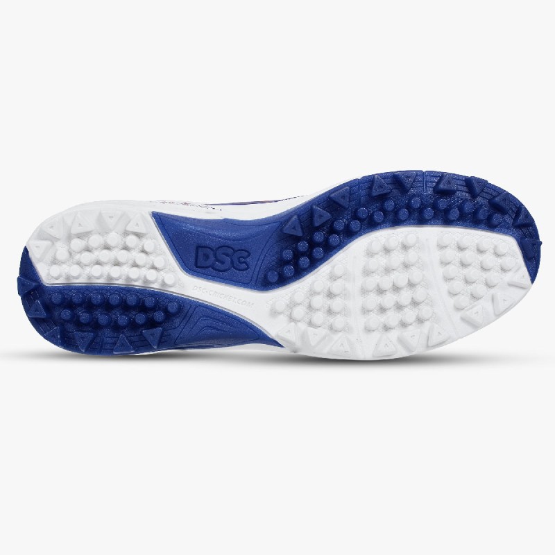 DSC Zooter XT Cricket Shoes (White / Red)