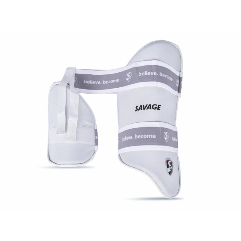 SG Savage Combo (Leather) Wicket Keeping Pad