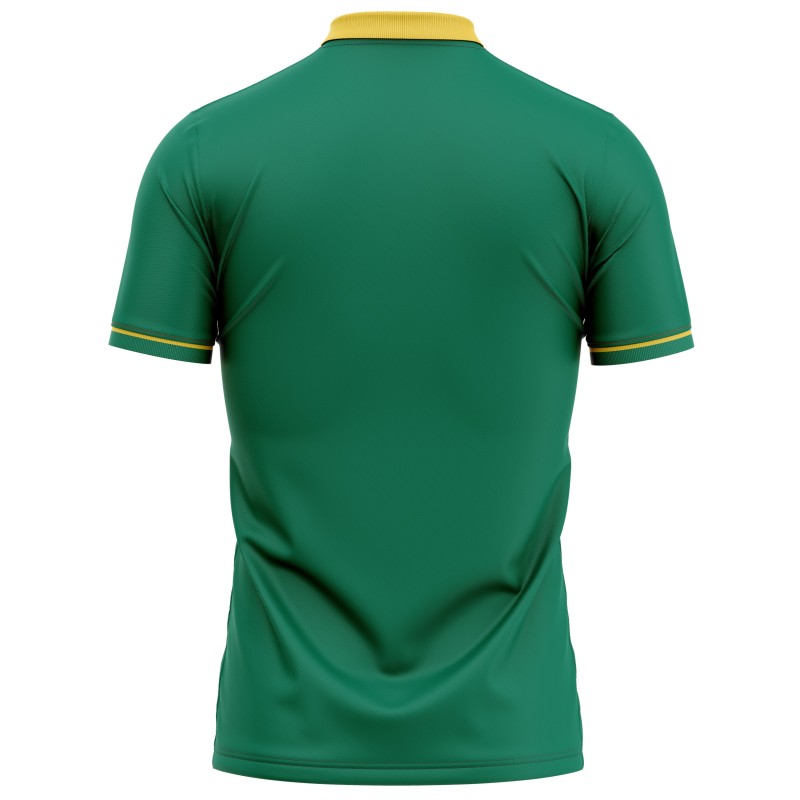 South Africa 2022 ICC World Cup Half Sleeves Cricket Fan Jersey - 100% Dryfit Polyester - With Name Personalisation