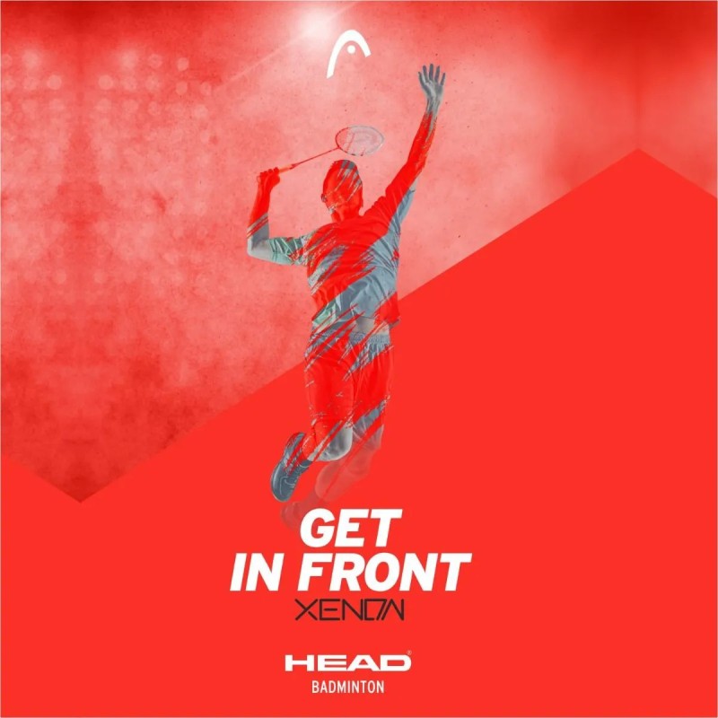 HEAD Xenon 3.3 Badminton Racquet (Untrung)