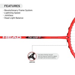 HEAD Falcon Pro Badminton Racquet (Strung)