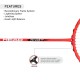 HEAD Falcon Pro Badminton Racquet (Strung)
