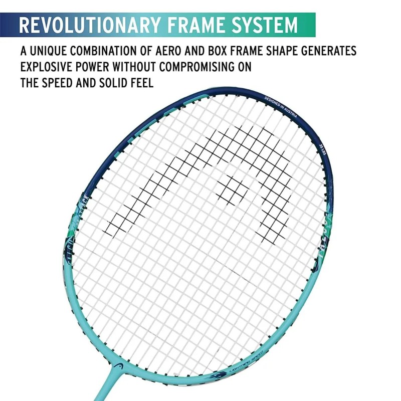 HEAD Falcon Attack Badminton Racquet (Strung)