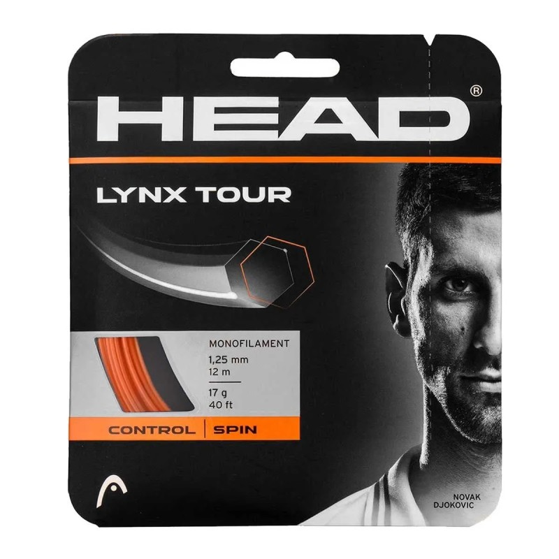 HEAD Lynx Tour Tennis String (Cut From Reel, 17G, 1.25mm)