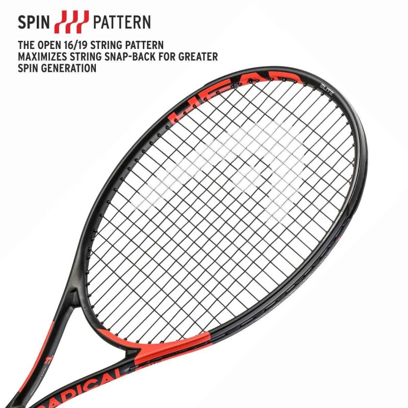 HEAD Ti Radical Elite Tennis Racquet (G2, Strung)