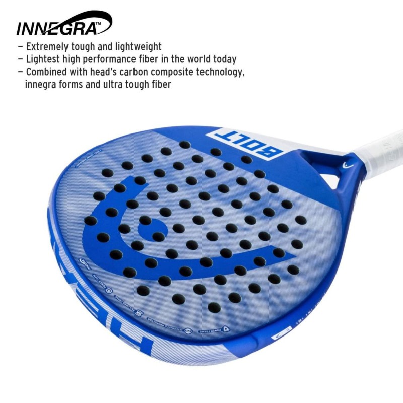 HEAD Bolt 2023 Padel Racquet (Blue/White)