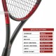 HEAD IG Challenge MP Tennis Racquet (Red, Strung)