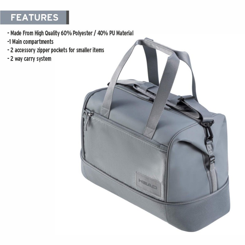 HEAD Tour 35L Tote Bag (Shark Grey)
