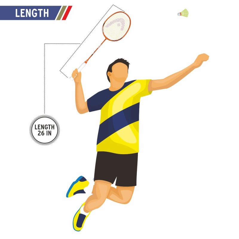 HEAD Inferno 75 Badminton Racquet (Strung)