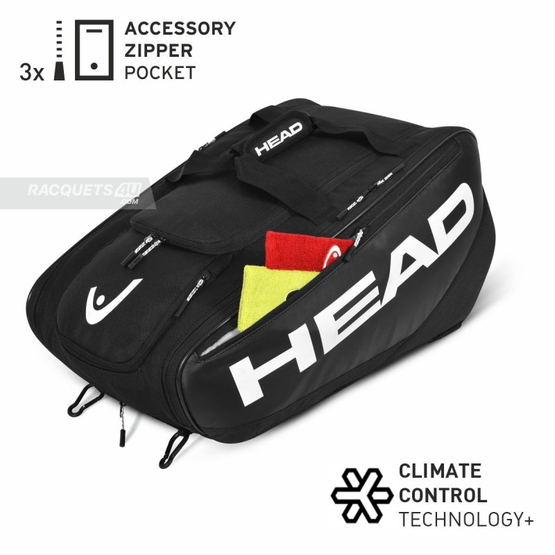 HEAD Pro Pickleball bag M (Black/White)