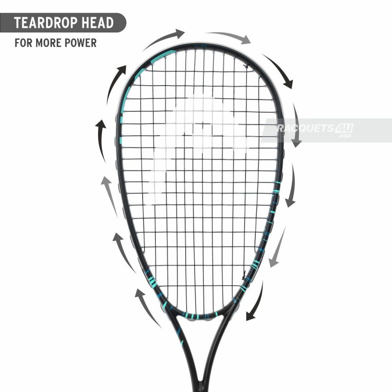 HEAD Cyber Elite 2024 Squash Racquet (190 g)
