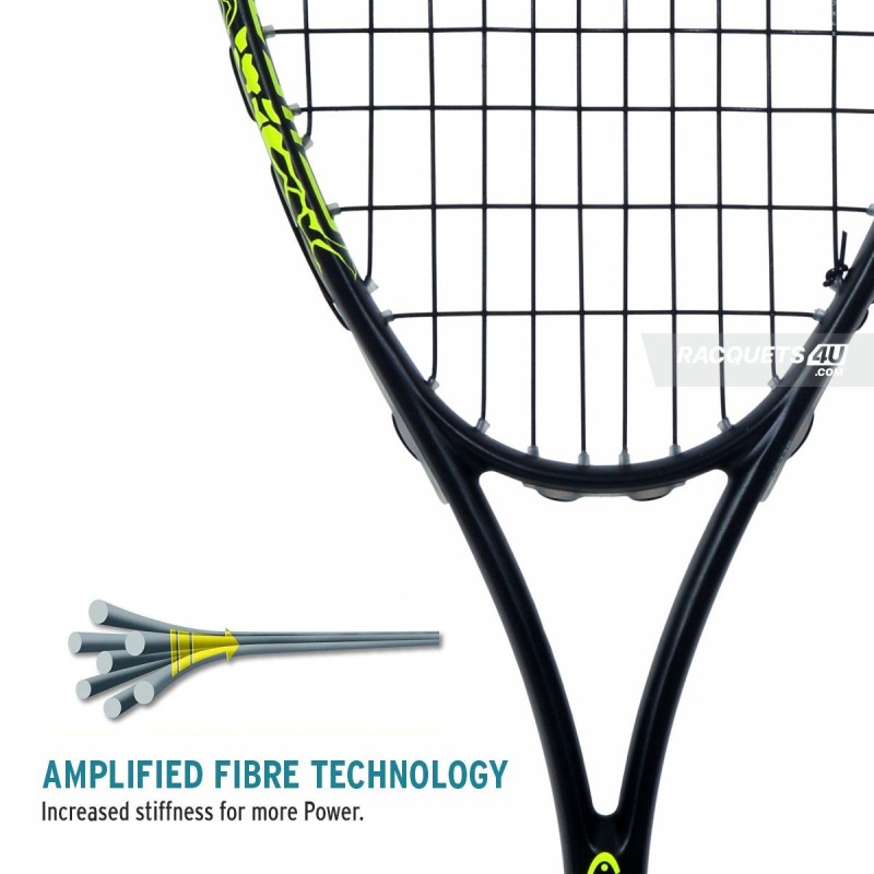 HEAD Spark Elite Squash Racquet Pack