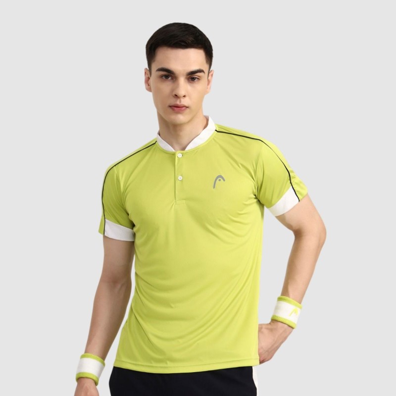 HEAD HCD-409 Henley T-Shirt