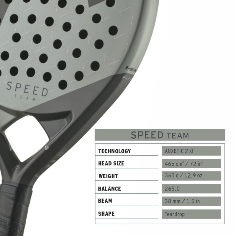 HEAD Speed Team 2025 Padel Racquet