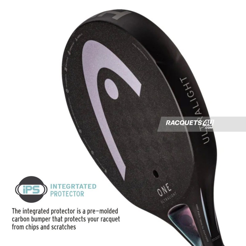 HEAD One Ultralight Padel Racquet (Black)