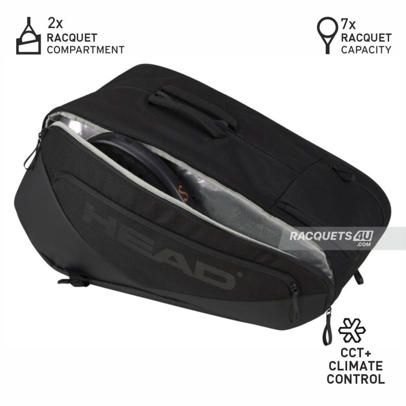 Head Pro X Padel Bag L (Black)