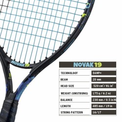 HEAD Novak 19 Tennis Racquet