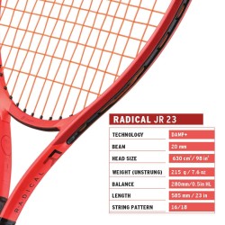 HEAD Radical Junior 23 2025 Tennis Racquet