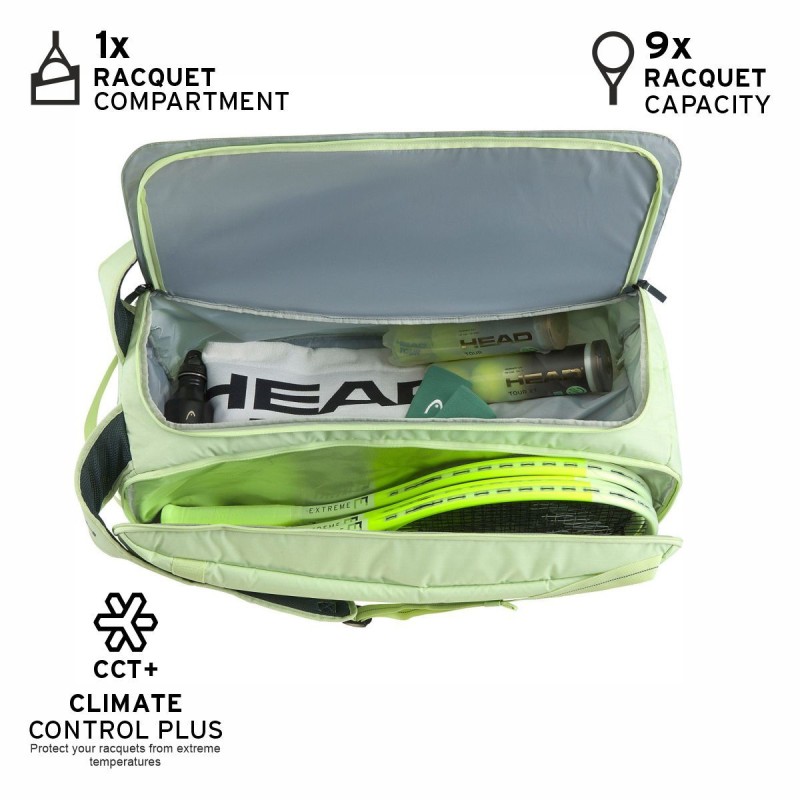 HEAD Pro Duffle Bag L (Liquid Lime/Anthracite)