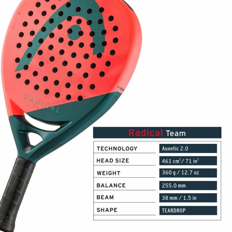 HEAD Radical Team 2026 Padel Racquet